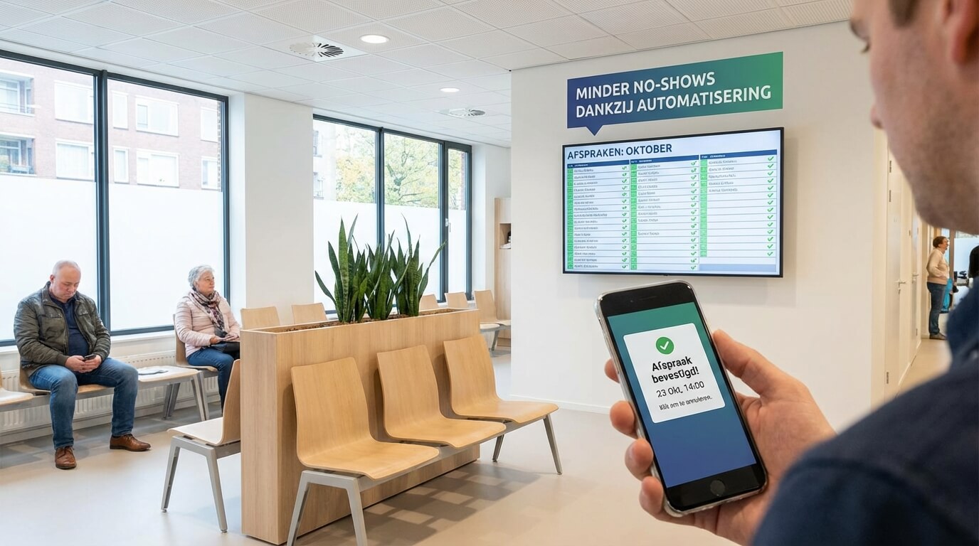 Hoe AI het Aantal No-Shows in Uw Kliniek Drastisch Vermindert