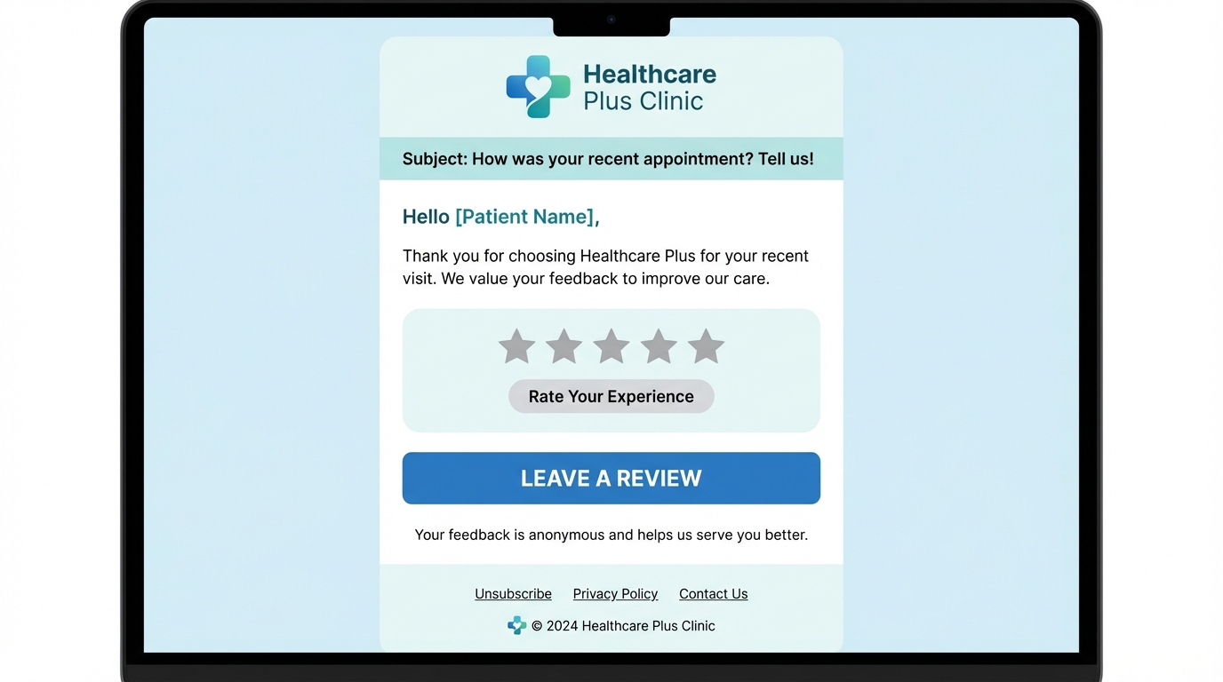 Reviews verzamelen in de kliniek