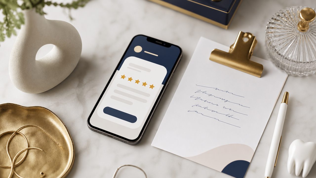Review pakket voor klinieken — NFC kaartjes en software setup