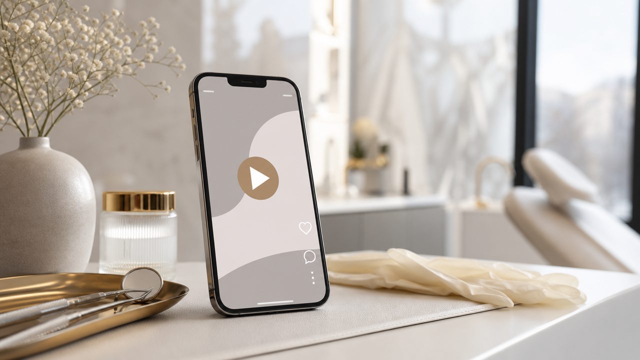 Instagram Reel voor kliniek
